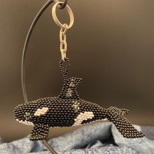 Killer Whale Keychain